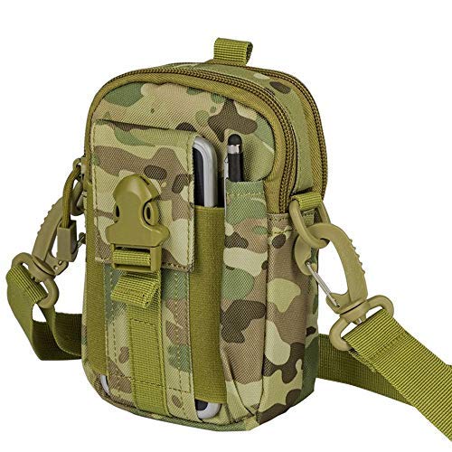 Small Tactical Outdoor Sports Camping Hiking Pouch Wallet Phone Holder Waist Bag,7 X 4.8. X 2.4 Inch,-Cp