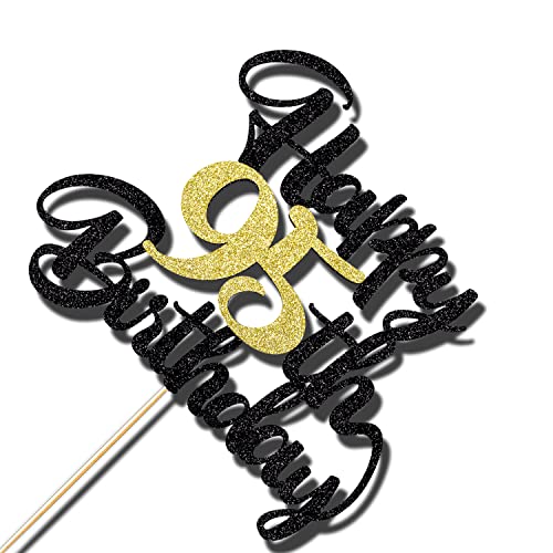 Image of 95th Happy Birthday cake topper happy birthday cake decoration 95th birthday party decoration gift plugin