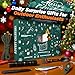 Survival Kit Advent Calendar 2025 Adult Men, Advent Calendar 2025 Adults Men Teen Boys with Emergency Survival Gear Tools Fishing Kit 24 Days Christmas Countdown Calendars Xmas Gifts for Adventure