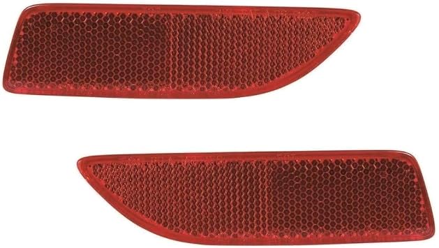 for Toyota for Corolla 2011-2013 Rear Reflector Lamp Light and Right Pair Set Red Left 2903R-TO1185102 312-2903L-UQ TO1184102