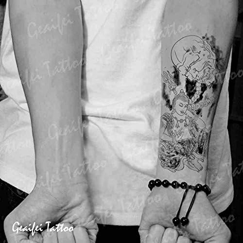 Bhakta Temporary Tattoos Stickers Tibetan Buddhism GAF238