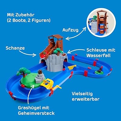 BIG Spielwarenfabrik, brand Aquaplay - Adventureland Includes Toy