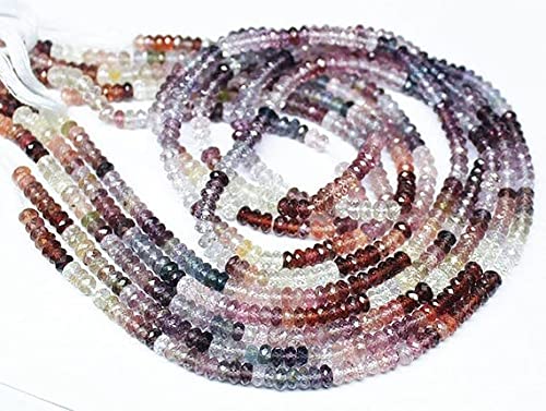 Spinel naturel facetté perles de haute qualité pour la création de bijoux d'exception