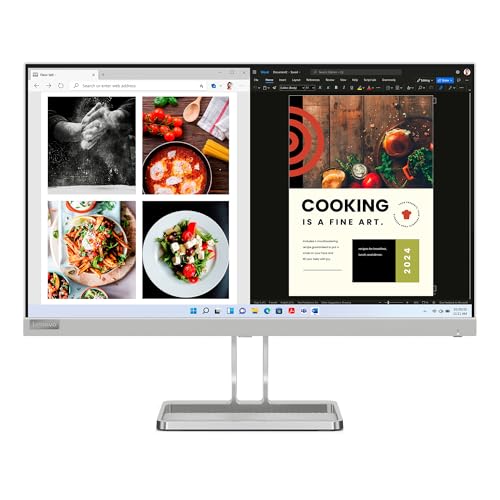 Lenovo L24i-40 - Monitor Fhd 23.8 Ips, 1920 X 1080 Px, 100hz, Tiempo De Respuesta 4ms, 16:9, Hdmi, Vga, Montaje Vesa 100 Mm, Soporte De Inclinación Color Gris Nube Lenovo L24i-40 - Monitor Fhd 23.8 Ips, 1920 X 1080 Px, 100hz, Tiempo De Respuesta 4ms, 16:9, Hdmi, Vga, Montaje Vesa 100 Mm, Soporte De Inclinación Color Gris Nube