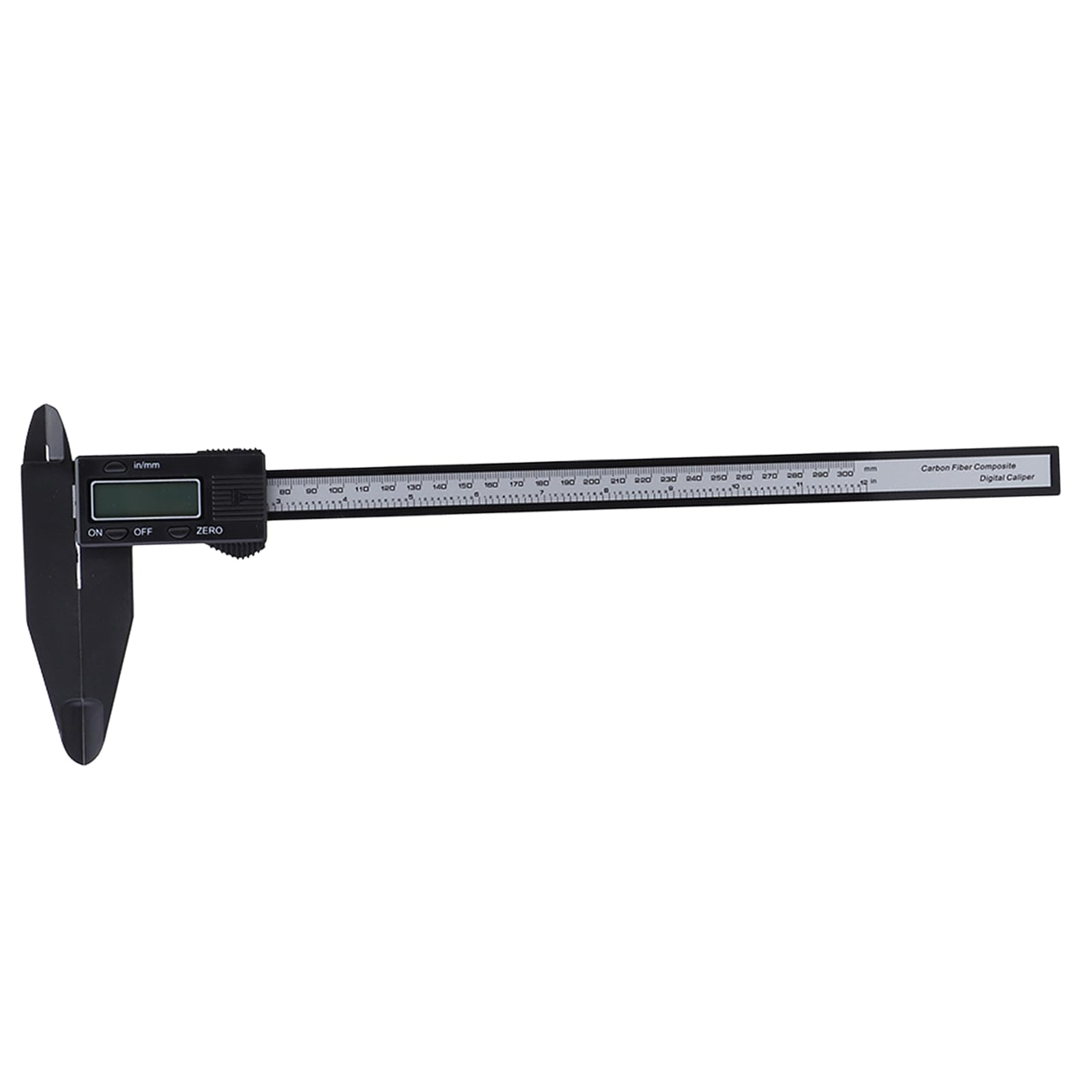 Calibro digitale in fibra di carbonio, micrometro elettronico LCD, strumento di misurazione per falegnameria, scuole e aziende agricole, 150 mm 300 mm