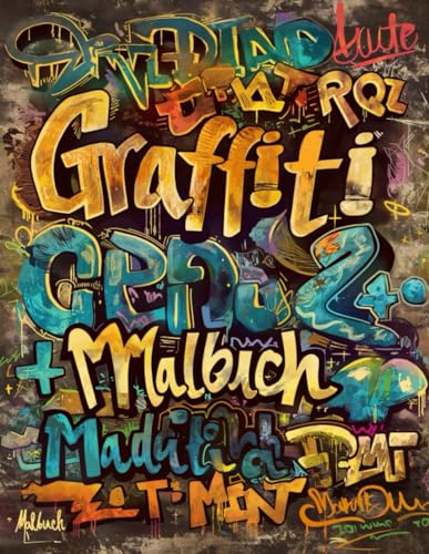 Livre de coloriage graffiti, une idée cadeau street art originale - 2