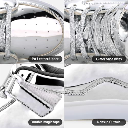 Image of Light Up Shoes Men Women LED Shoes USB Charging Adult High Top LED Sneakers Glow in The Dark Footwear for Dancing Party Festivals Festivals