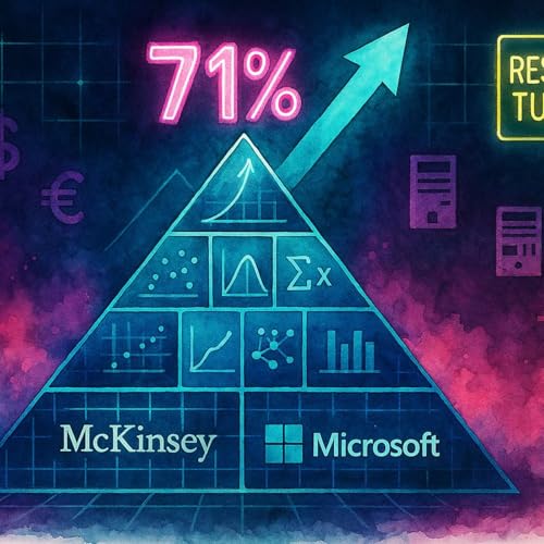 『Academic Evidence for Year One Success: McKinsey's Agentic Framework + Microsoft's 71% Success Rate Validates Strategic Over Infrastructure Approaches』のカバーアート