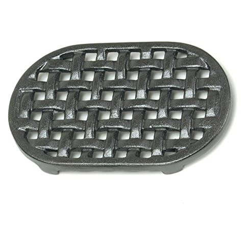 Minuteman International Cast Iron Oval Lattice Trivet Cover