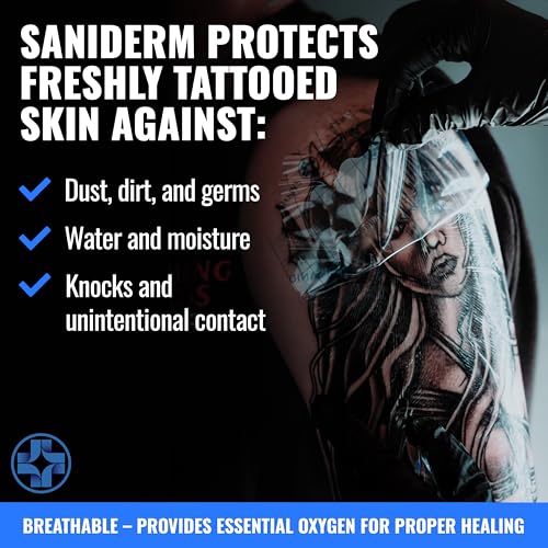 Saniderm Tattoo Aftercare Bandage thumb #6