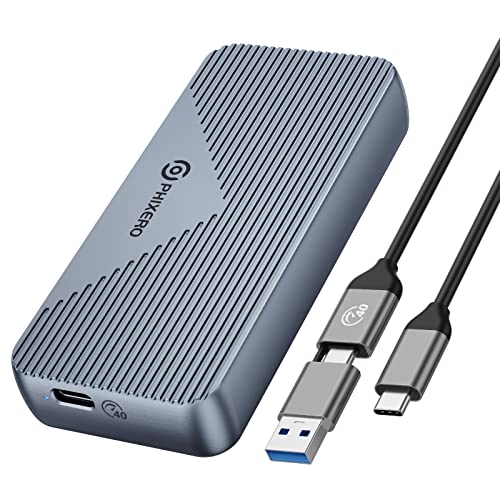 Caja externa para SSD M.2 NVME USB 4.0 PHIXERO miniatura 1