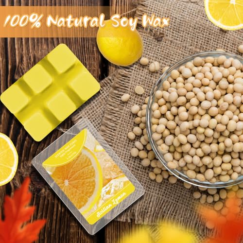 Image of SCENTORINI Wax Melts, Sicilian Lemon Scent, Fruit Scented Wax Cubes