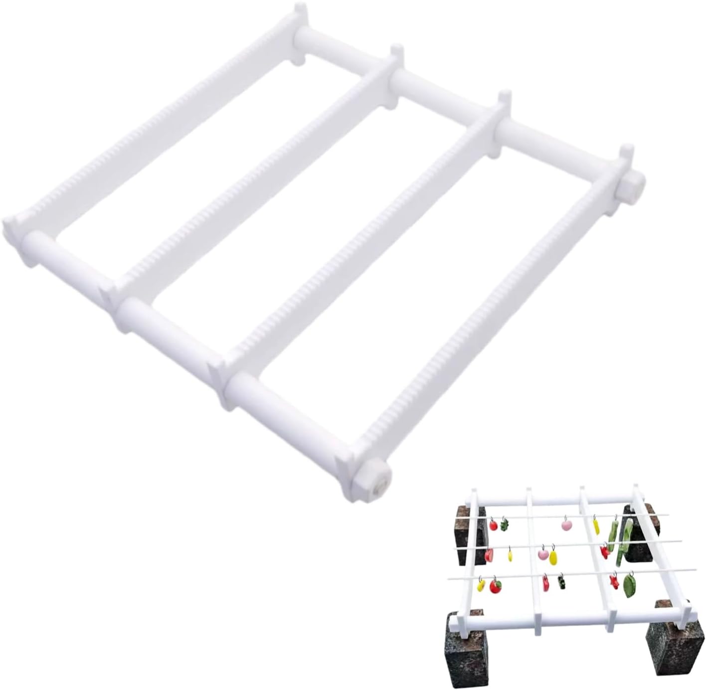 Reusable Hanging Kiln Tools - High Temperature Firing Holders & Supports for Pottery, Ceramics, Beads, Jewelry and Pendants