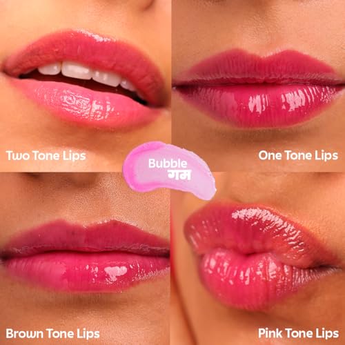 Image of Rivona Naturals Tinted Peptide Lip balm with SPF 30 (Bubblegum)