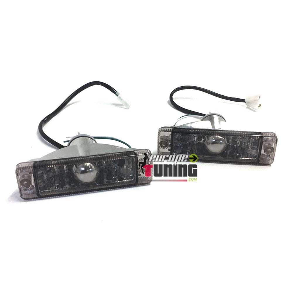europetuning - 10634 - CLIGNOTANTS AVEC VEILLEUSES INTEGREES FUMES NOIR GRIS GOLF 1 GOLF 2 & POLO