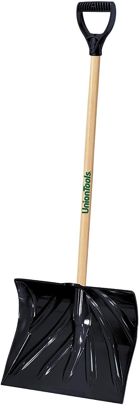 Union Tools UnionTools 1627400 Poly Snow Shovel, 18", Blue