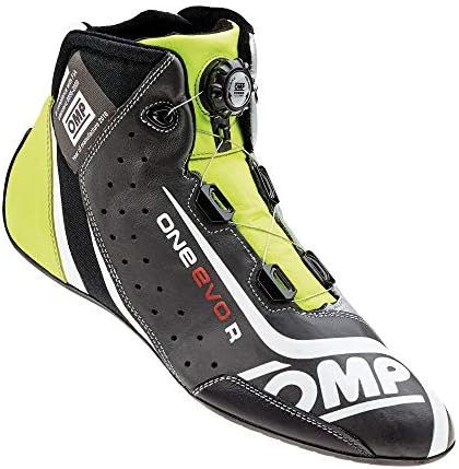 Amazon.co.jp: OMP ONE EVO R SHOES BLACK/WHITE 42サイズ