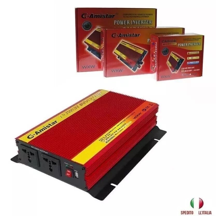 Kit Fotovoltaico Inverter 3000W Pannello Solare 2X 100W regolatore 30 amp PVM ENERGIA SOLARE CAVO 4MM ALESHOP82