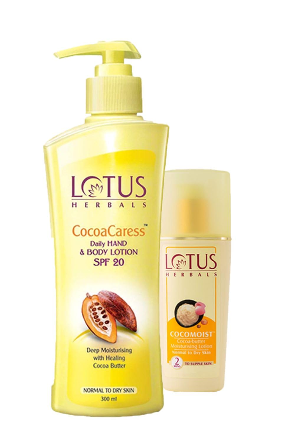 Lotus Herbals Winter Kit Cocoacaress Daily Hand & Body Lotion_250ml + Cocomoist_80ml ( Set Of 2 )-image-27