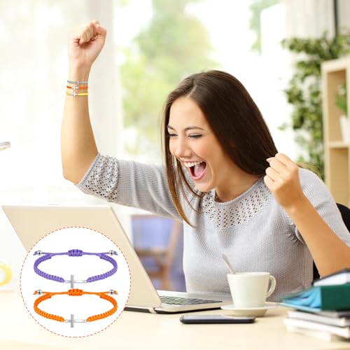 Tondiamo 16 Set Friendship Cross Bracelet Bulk Jesus Christian Adjustable Handmade Braided Bracelet with Card for Women Men Easter Baptism Graduation BFF Lucky Gifts4