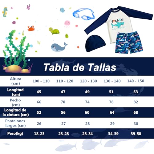 Listado de Bañadores de natación para Niño , listamos los 10 mejores. 23 Imagen adicional
