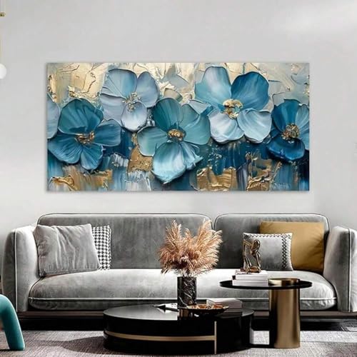 Toile papillon blanc 60x120 affiche florale chic - 5