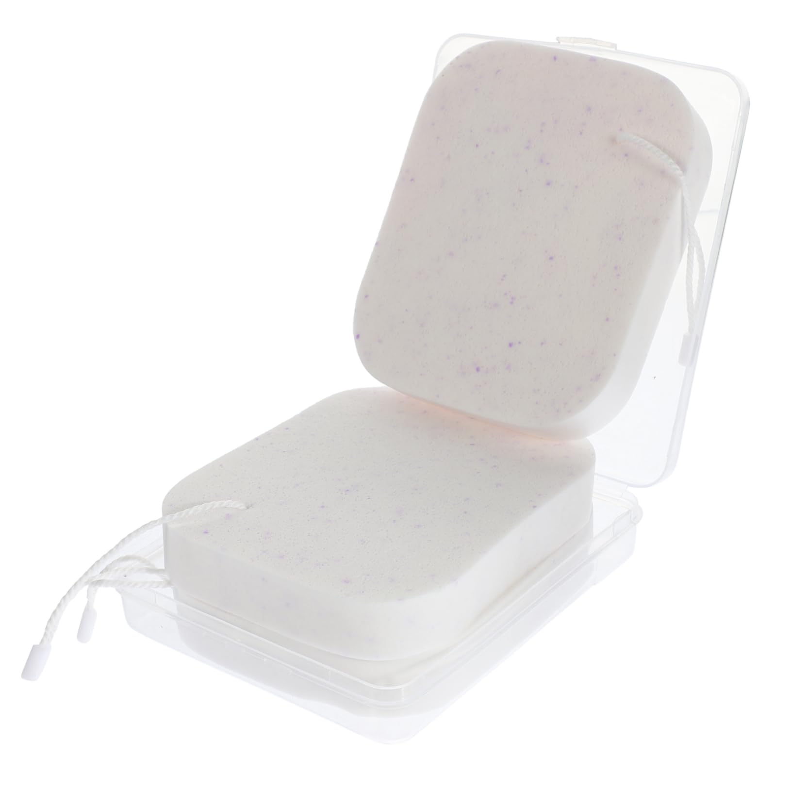 KOMBIUDA 5sets Spugne Per Viso Lavabile Di Spugne Esfolianti Per Pulizia Del Viso Strumenti Per Make-up Per Pulizia Delicata e Comfortevole
