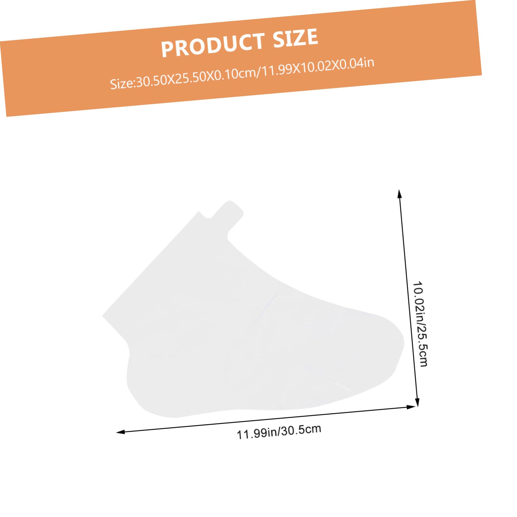 Healeved 200Pcs Disposable Transparent Foot Mask Covers for Foot Soaking and Moisturizing Multi Purpose Foot for Pedicures and Foot Treatments