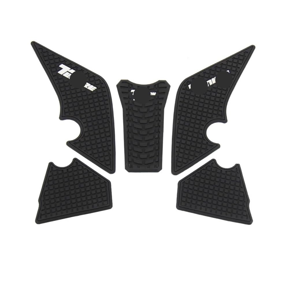 Autocollants lateraux antiderapants de reservoir moto Tenere 700 grip genouillere caoutchouc PVC