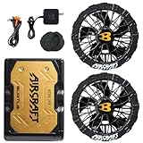 [BURTLE] [バートル] カラーファン+24Vバッテリーセット AC09+AC09-2 エアークラフト AIRCRAFT 京セラ製 2025年モデル バッテリーのカラー:72メタリックゴールド/ファンのカラー:64アーバンブラック