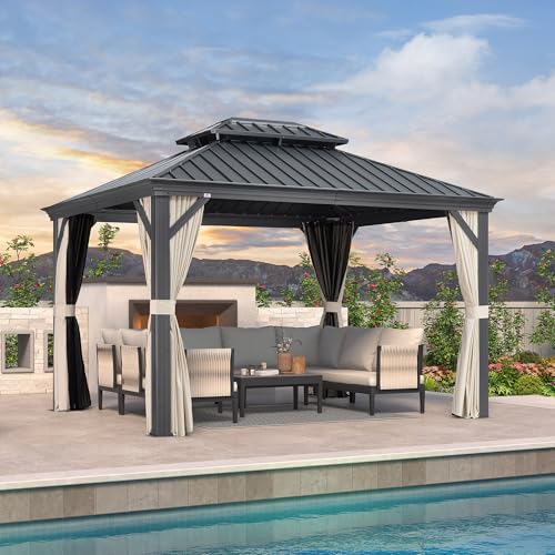 Purple Leaf 10×12 Double Roof