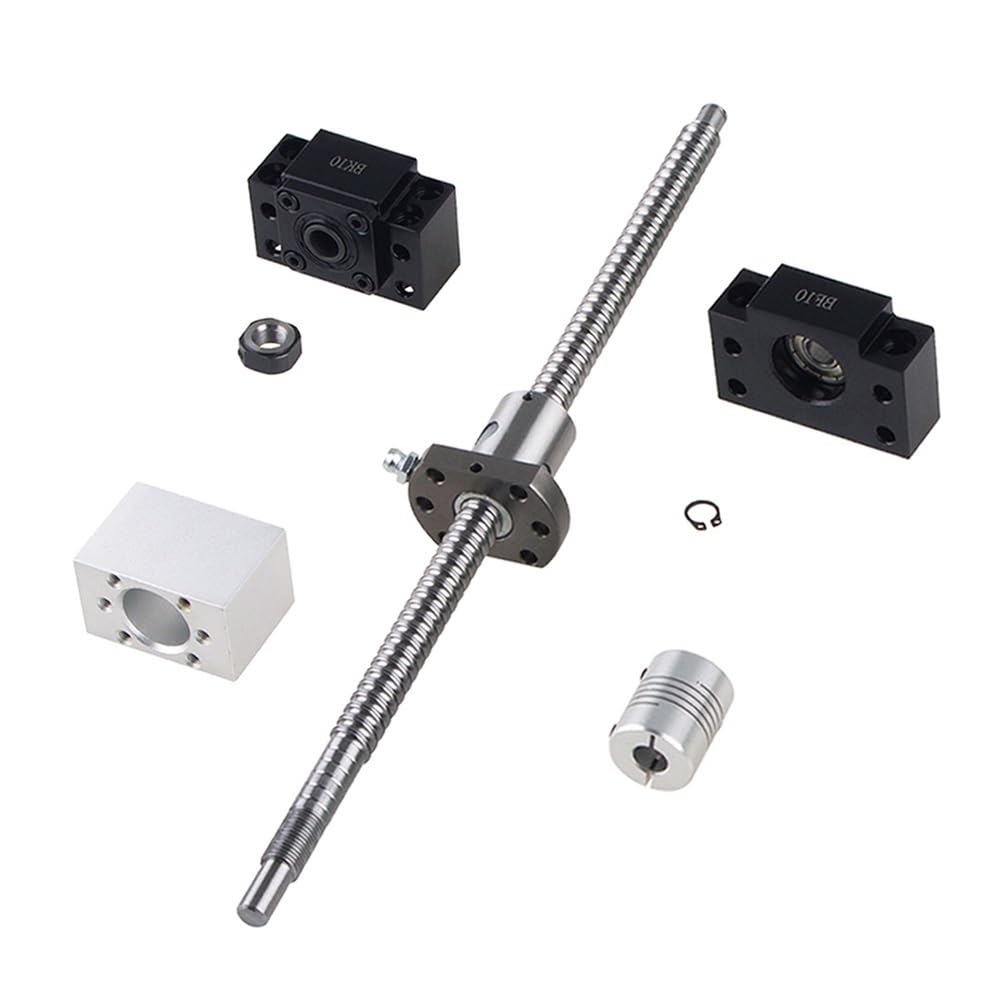 Kit vis à billes SFU1204/SFU1605 for machines CNC pas 4mm/5mm avec coupleur