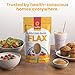 CanMar Golden Roasted Milled Flax Seeds 16 oz (1 lb), Non-GMO, Gluten Free & Vegan, Flaxseed with Omega-3, Fiber, Rich in ALA Fatty Acids and Lignans