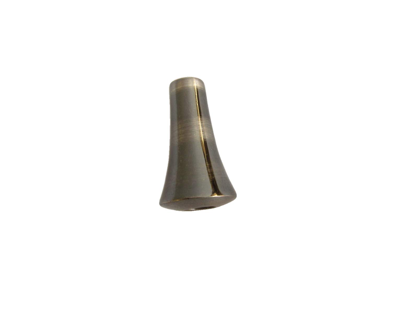 Penbrice Interiors Black Gunmetal Contemporary Cord Pull Modern Heavy Metal Light Blind String End 4Cm X 2.2Cm (Black Gunmetal)