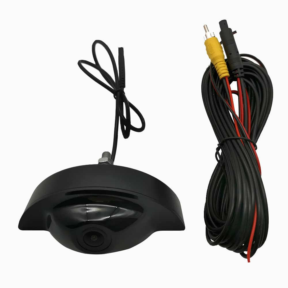 MASO Telecamera anteriore per auto, in ABS nero, con angolo di visione di 170 gradi, adatta per V*o/lvo XC40 XC60 XC90 XC70 S90 S80 S60 V90 V70 V60 2018-2020