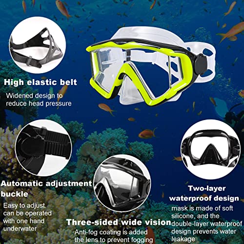 Máscara de snorkel para adultos AQUA A DIVE SPORTS ideal para tus vacaciones de verano 3