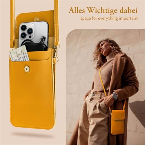 Sac à bandoulière pour iPhone 12 Pro protégeant votre écran avec deux compartiments moex