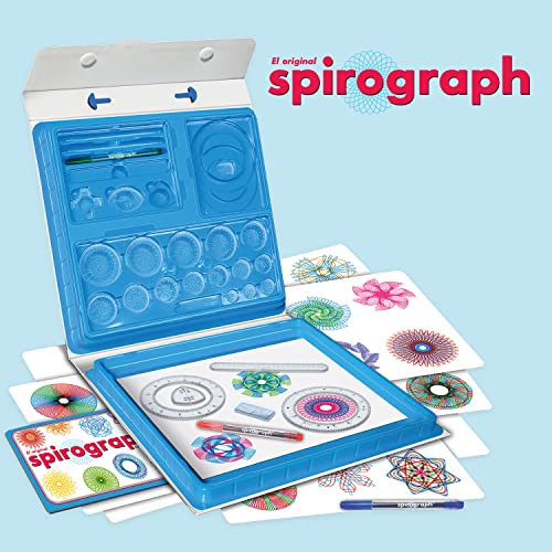 Party town Spirograph Deluxe - Spirographe Enfant 8 Ans, Multi colour, Multicolor - Image 2