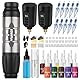 PFARRER Tattoo Maschine Set with 1500mAh Akku LCD Digital 10PCS Nalen 10 Tattoo Inks Tattoo Zubehör PR-TK4002EU-7
