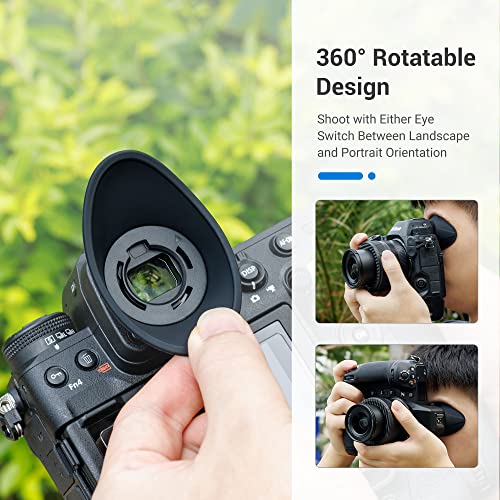 image for JJC [Updated Version] Z9 Z8 Zf Eye Cup Eyepiece, Camera Viewfinder Eye