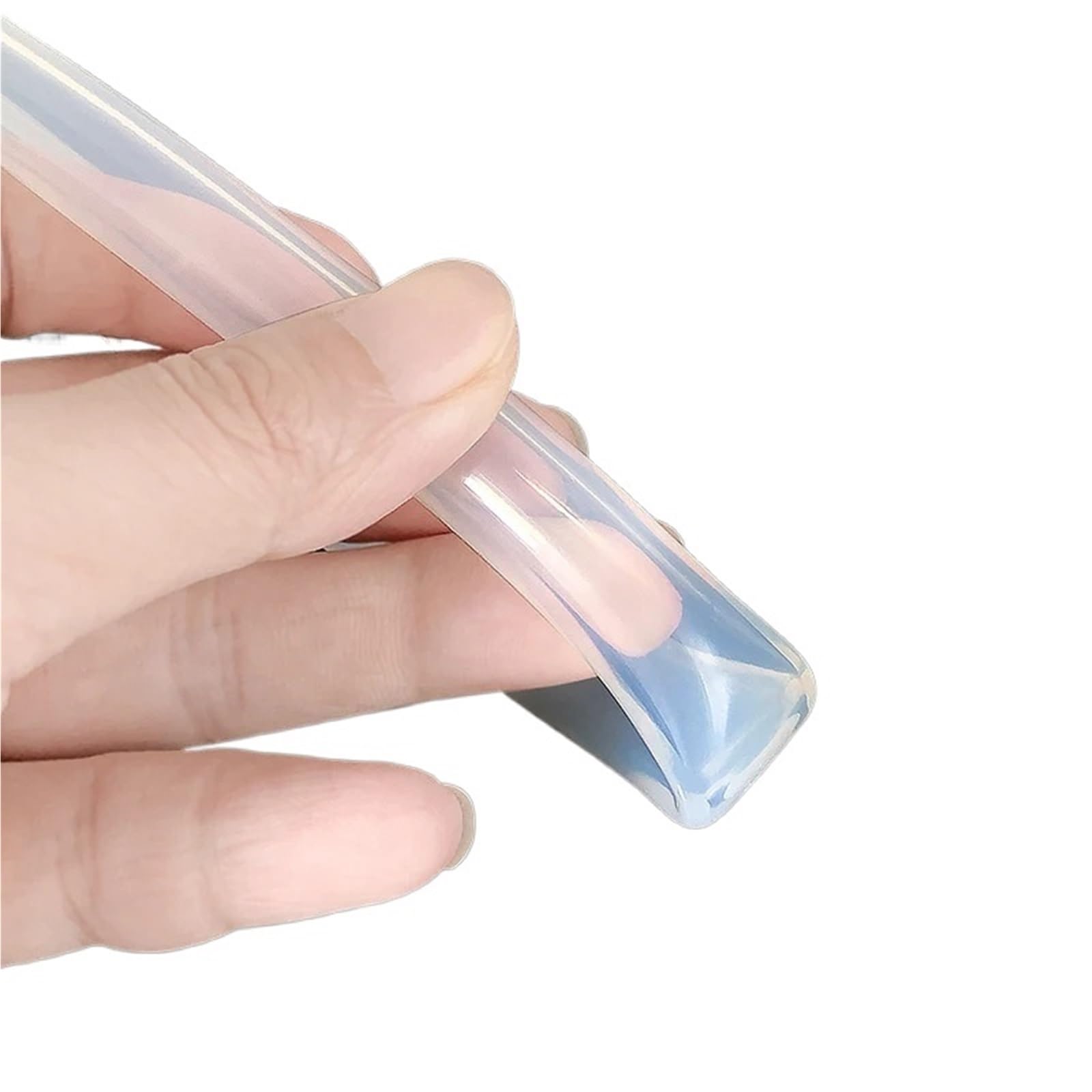 Silikonschlauch, 6 x 12 mm, lebensmittelecht, flexibel, ungiftig, transparent, temperaturbeständig, ID 6 mm, Außendurchmesser 12 mm, ideal für Getränke und Heimbrauen