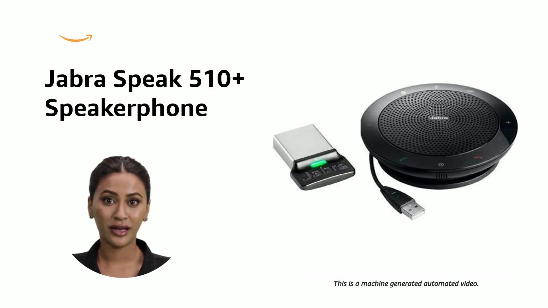 Jabra Speak 510+ with Link 360 – USB & Bluetooth Speakerphone