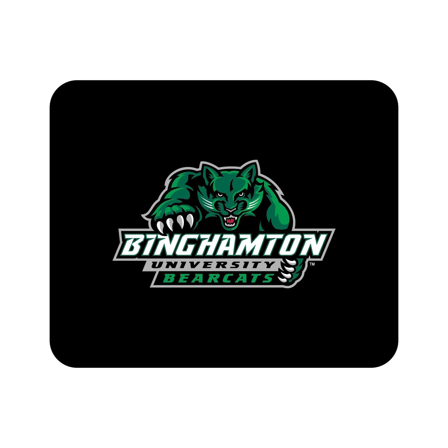 Mouse Pad, Fabric, Binghamton University Standard/Classic Black