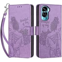 Honor 90 Lite / X50i Hülle – PU Leder, Flip-Design, Mit Ständer & Kartenfächern