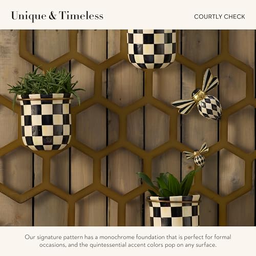 Set de 2 imanes decorativos MacKenzie-Childs abeja miniatura 3