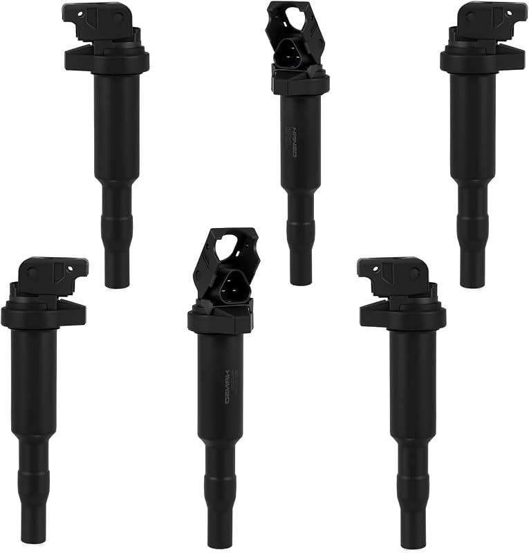 Bobinas de ignição UF592 para BMW e Peugeot – Kit com 6 unidades