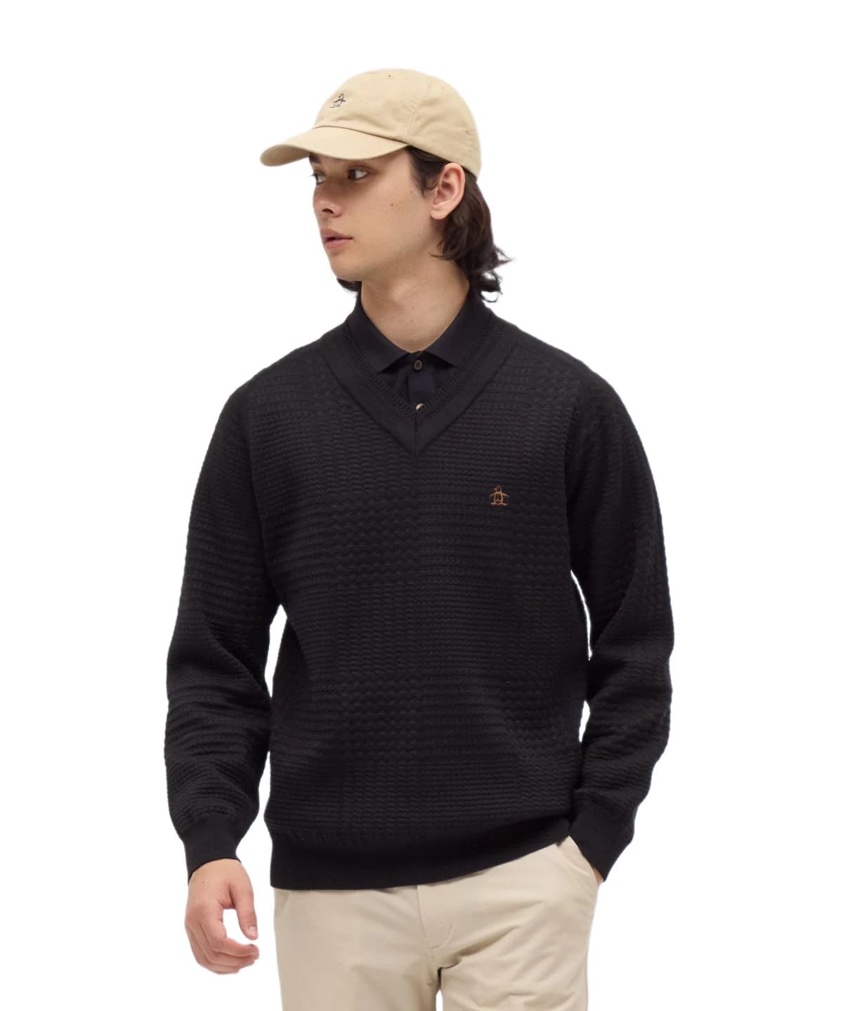 マンシングウェア ブラック ゴルフ　セーター サイズXL munsingwear Amazon.co.jp: [マンシングウェア] MG5FST01M_BK00_L : ファッション
