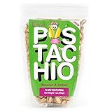 Orem Turkish Pistachios — Perfectly Roasted & Salted in Shell Antep Pistachio Nuts with Resealable Packages — 100% Natural, Fresh, Delicious, Crunchy and Nutritious Snack – Easy to Crack, 16 Ounce