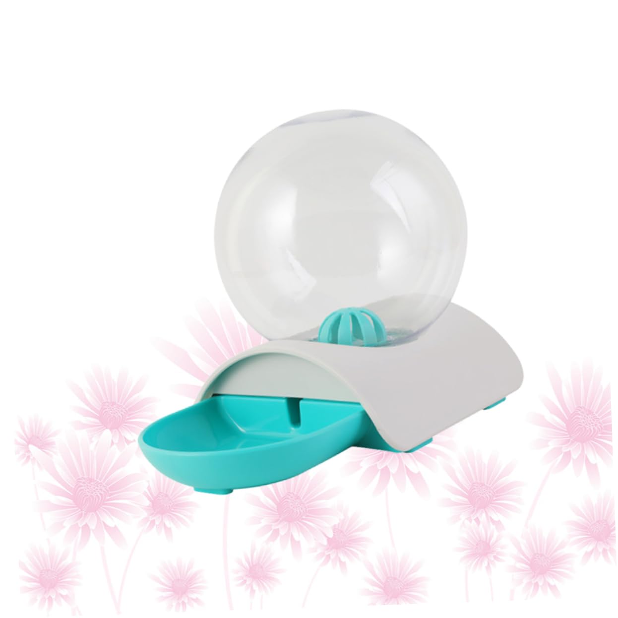 Ipetboom Distributore Automatico Per Animali Domestici Ciotola Rinfrescante Blu Per Cani e Gatti Design Stabile e Materiale Durevole Erogatore Sicuro e Facile Da Pulire Accessorio Per Casa