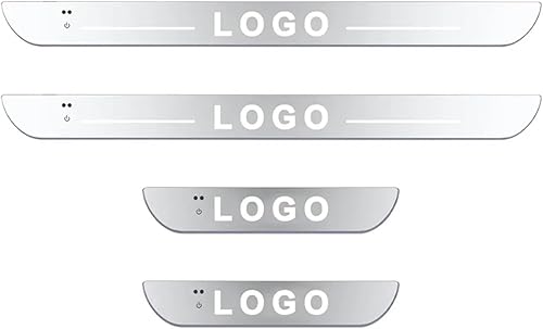 Miniatura 9 de Luces de umbral de puerta de coche LED, umbral de puerta LED Pro con personalización de 7 colores de iluminación, IP67 impermeable, luces de umbral